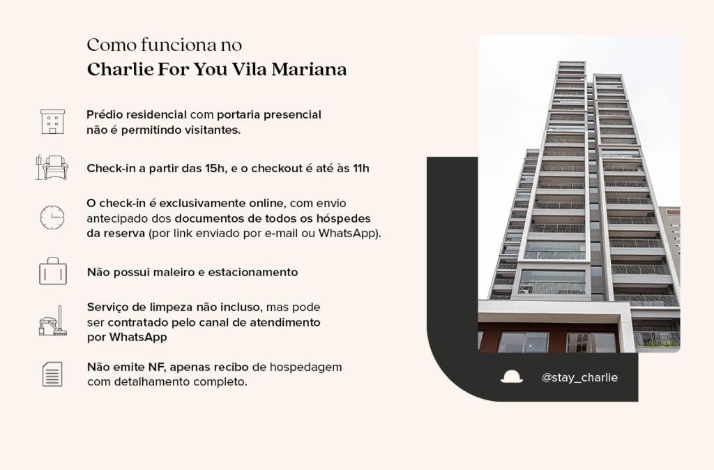 Charlie For You Vila Mariana Sao Paulo Exterior foto